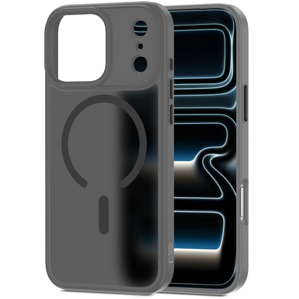 Dėklas Tech-Protect MagMat MagSafe iPhone 17 Pro, matinis pilkas