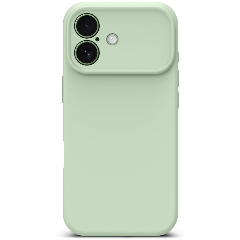 Dėklas Tech-Protect Silicone MagSafe iPhone 17, žalsvas