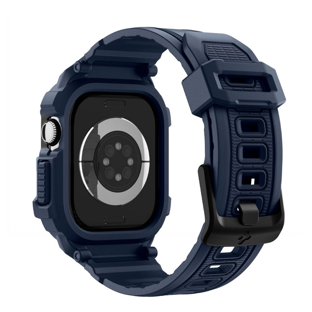 Dirželis Spigen Rugged Armor Pro V2 Apple Watch 10/11 (42 mm), tamsiai mėlynas