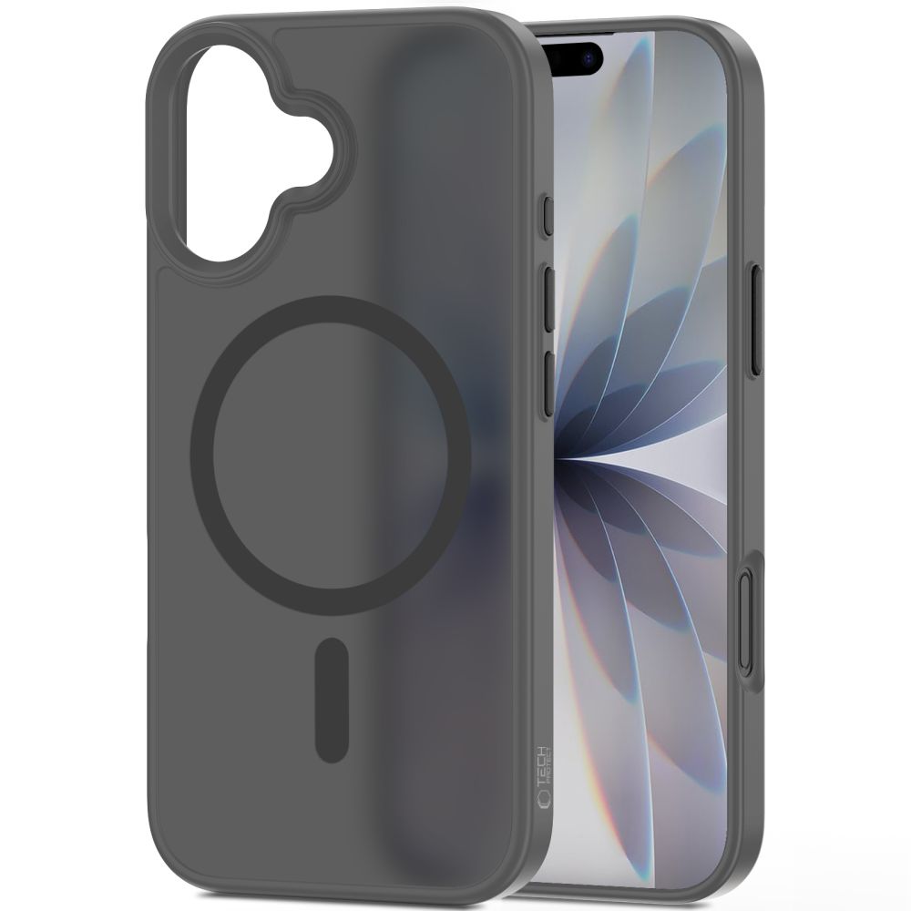 Dėklas Tech-Protect MagMat MagSafe iPhone 17, matinis pilkas