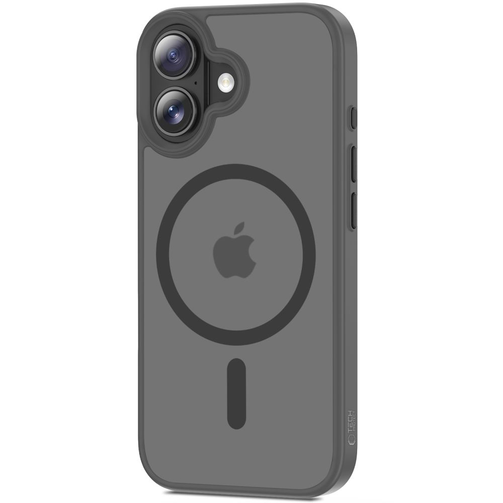 Dėklas Tech-Protect MagMat MagSafe iPhone 17, matinis pilkas
