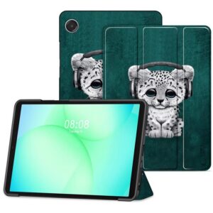 Dėklas Tech-Protect SmartCase Galaxy Tab A9 / A11 8.7, "Sad Cat"