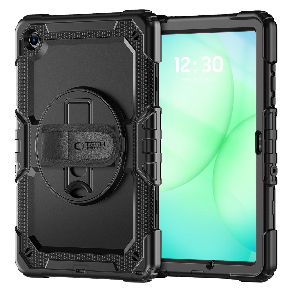 Dėklas Tech-Protect Solid 2in1 Samsung Galaxy Tab A9+ / A11+ Plus 11.0, juodas