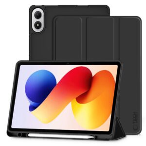Dėklas Tech-Protect SmartCase Pen Xiaomi Poco Pad M1 / Redmi Pad 2 Pro 12.1, juodas