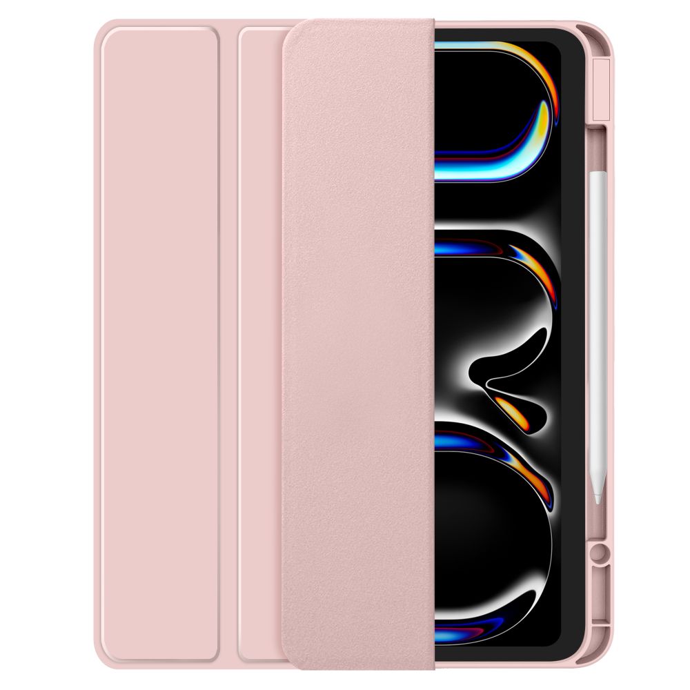 Dėklas Tech-Protect SmartCase Pen iPad Pro 13" 7/8 gen. (2024-2025), rožinis