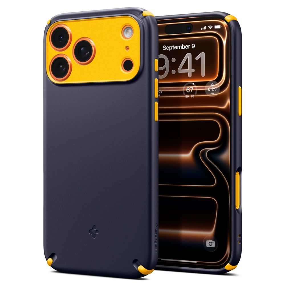 Dėklas Spigen Nano Pop Hybrid Mag MagSafe iPhone 17 Pro Max, tamsiai mėlynas