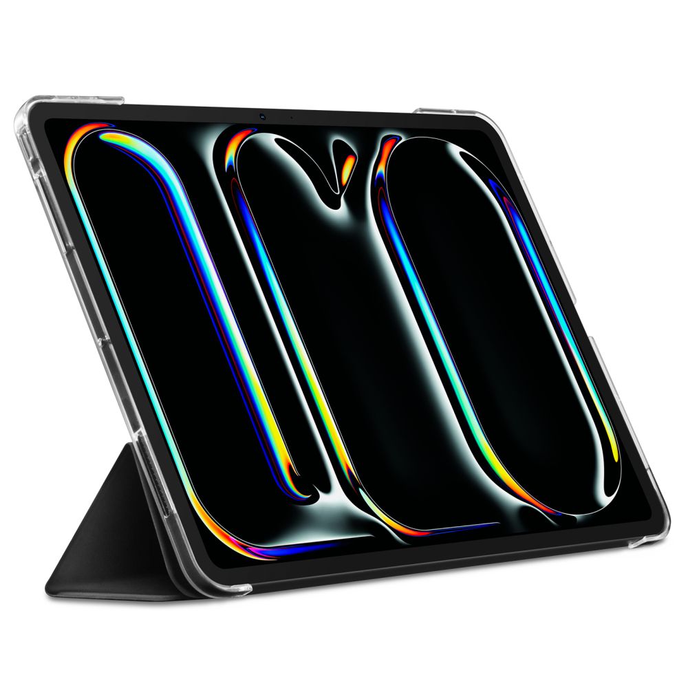 Dėklas Spigen Liquid Air Folio iPad Pro 13 7/8 / 2024-2025, juodas