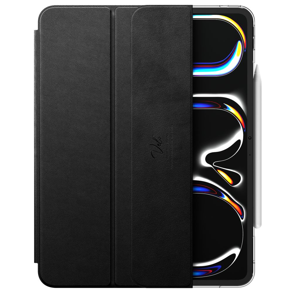 Dėklas Spigen Liquid Air Folio iPad Pro 13 7/8 / 2024-2025, juodas