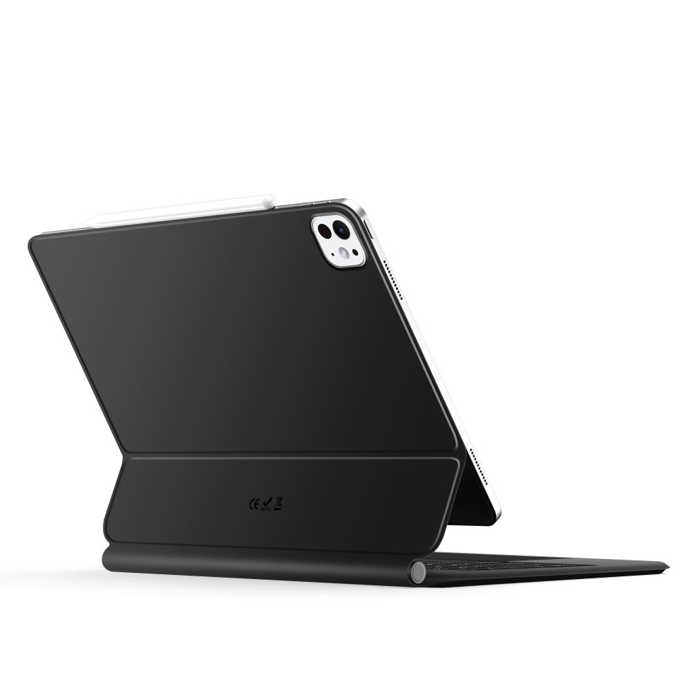 Dėklas su klaviatūra Tech-Protect SmartCase Magnetic iPad Pro 13 7/8 (2024-2025), juodas