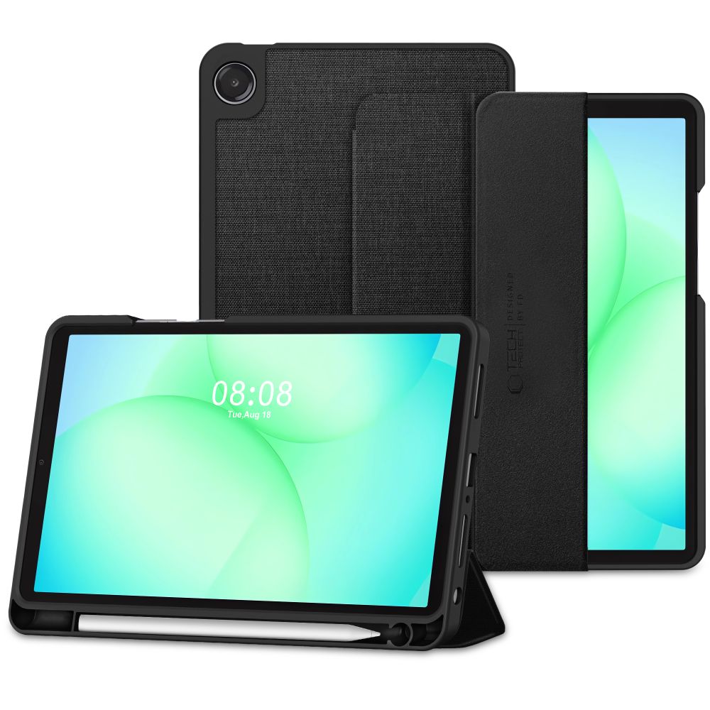 Dėklas Tech-Protect SC Pen Canvas Galaxy Tab A9+ / A11+ Plus 11.0 X210 / X215 / X216 / X230 / X235 / X236, juodas