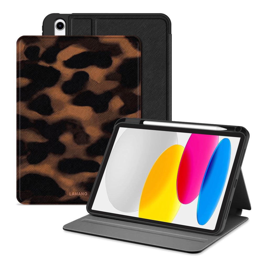 Dėklas Tech-Protect Lamano iPad 10.9 (2022) / 11 (2025), juodas