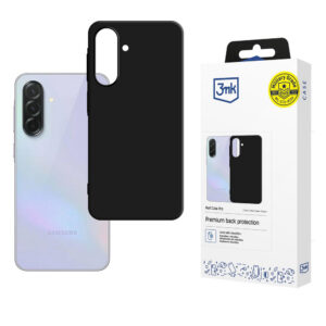 3mk Matt Case Pro, skirtas Samsung Galaxy A37 - matinė juoda