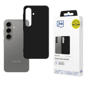 3mk Matt Case Pro, skirtas Samsung Galaxy A57 - matinė juoda