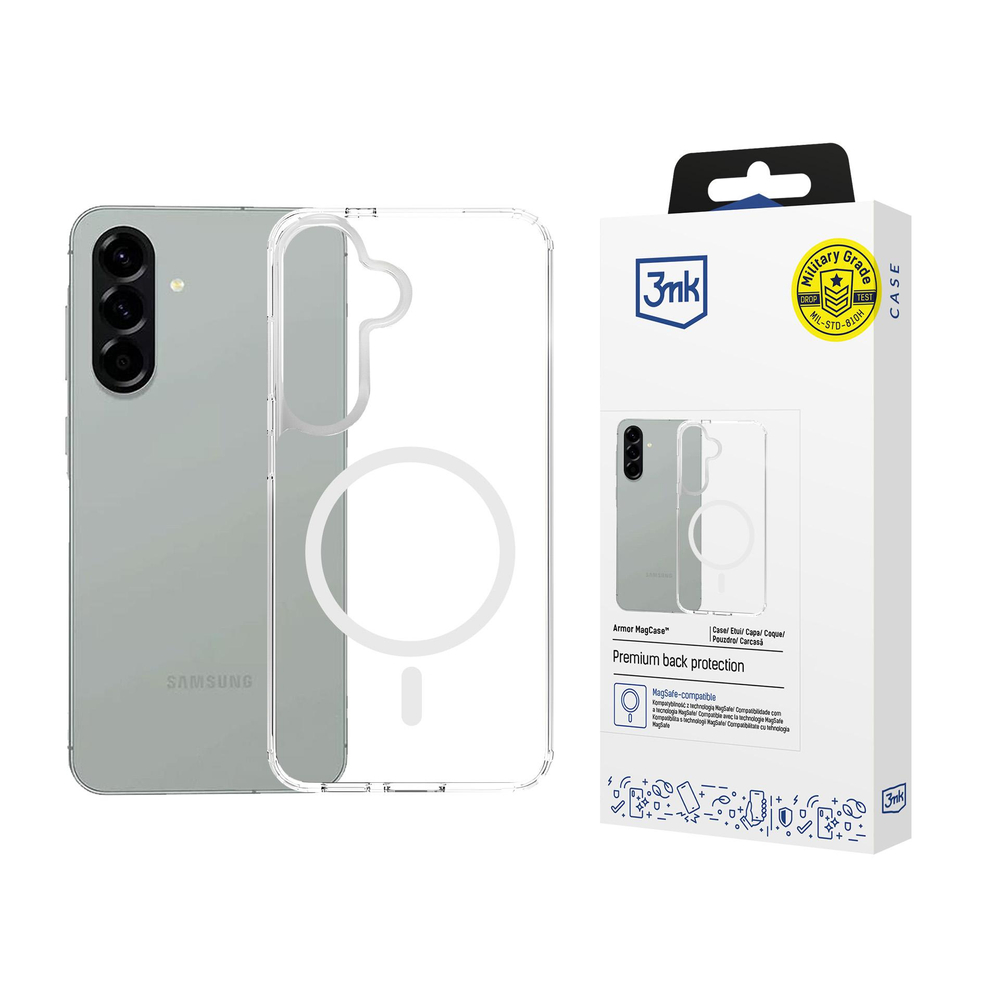 3mk Armor MagCase Samsung Galaxy A57 - skaidrus