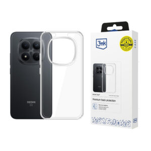3mk Šarvų dėklas, skirtas Xiaomi Redmi Note 15 Pro+ 5G – skaidrus