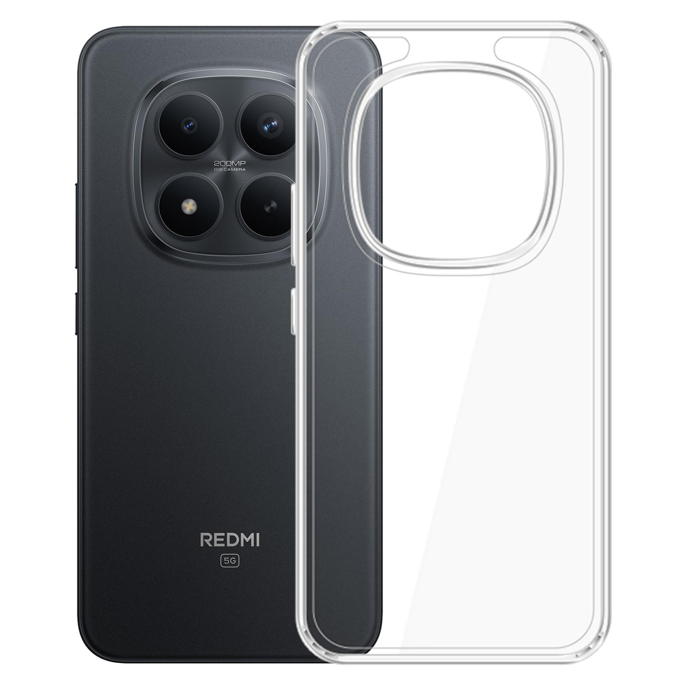 3mk Šarvų dėklas, skirtas Xiaomi Redmi Note 15 Pro+ 5G – skaidrus
