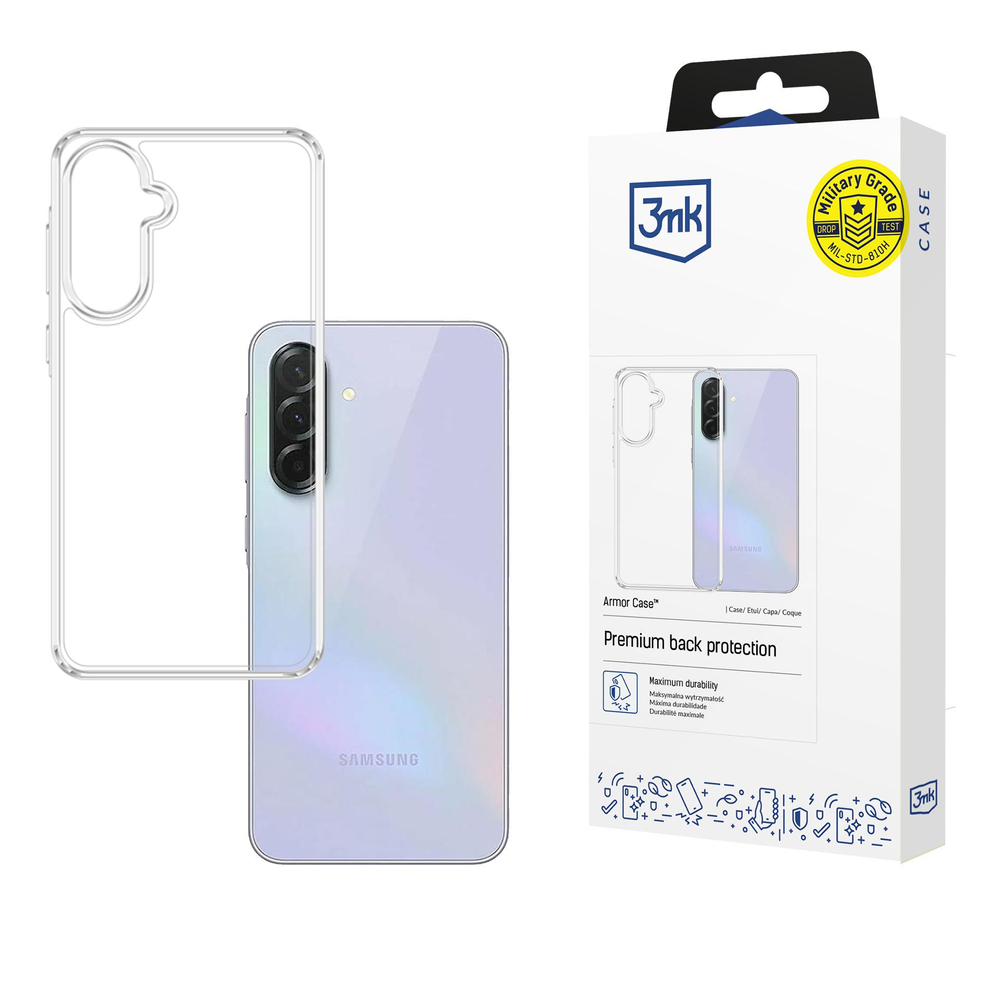 3mk Armor Case Samsung Galaxy A37 - skaidrus