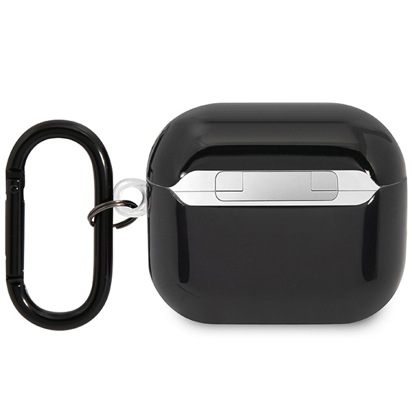 BMW BMA322SWTK AirPods 3 gen dėklas juodas / daugiaspalvės linijos