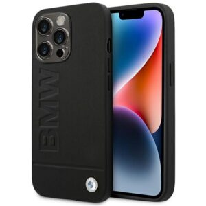 BMW odinis dėklas iPhone 14 Pro – juodas