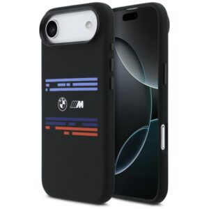 BMW M silikoninis MagSafe dėklas iPhone Air – juodas