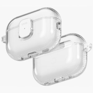 Uniq Glase Pro dėklas AirPods Pro 3 – skaidrus