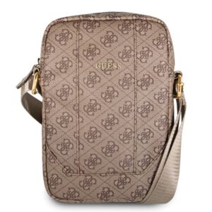 Guess 4G Uptown 10" nešiojamojo kompiuterio krepšys – rudas