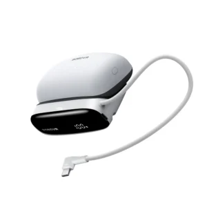 2-in-1 Dokinimo Stotis ir Energijos Bankas B100 BoboVR PD100 Combo Baterijai - Balta