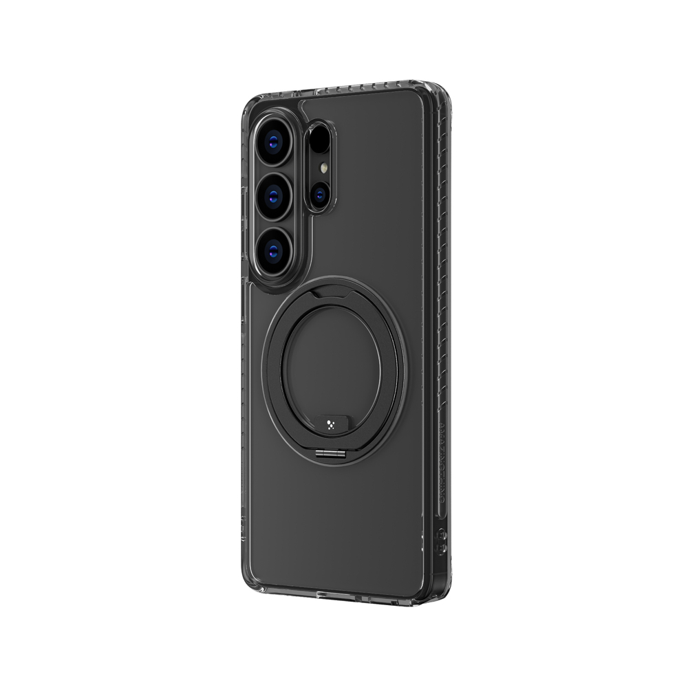 AmazingThing Titan Pro MagSpin atsparus kritimui dėklas, skirtas Samsung S26 Ultra, suderinamas su MagSafe - juodas