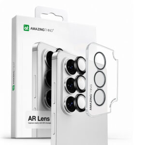 AmazingThing Radix AR objektyvo stiklas, skirtas Samsung S26 Camera Island – juodas