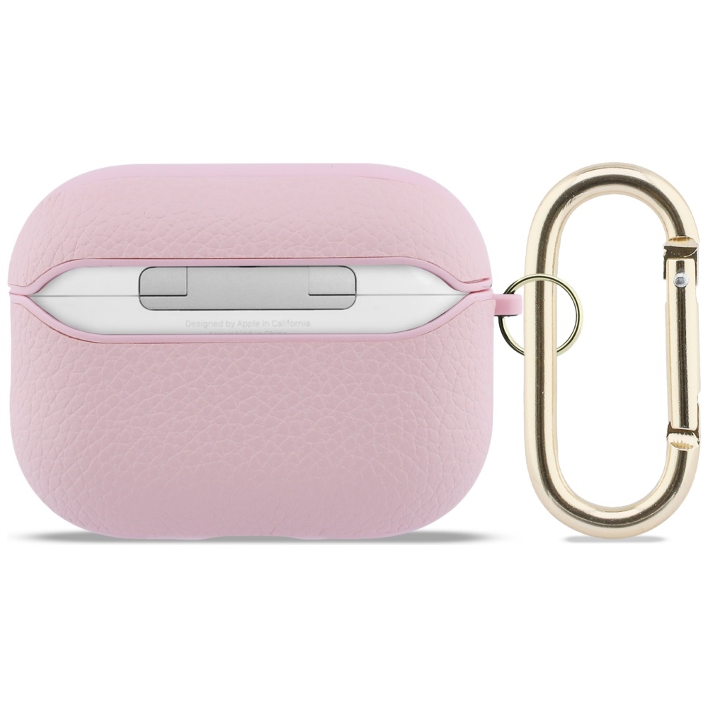 Guess Grūduotas klasikinis logotipo dėklas, skirtas AirPods Pro 3 - Pink