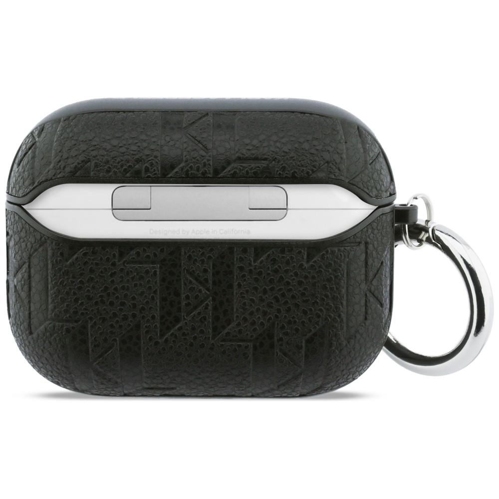 Karl Lagerfeld Monogram Karl & Choupette Head dėklas AirPods Pro 3 - juodas