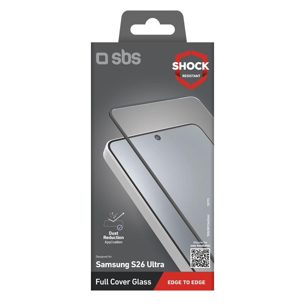 SBS Viso dangčio grūdintas stiklas, skirtas Samsung Galaxy S26 Ultra