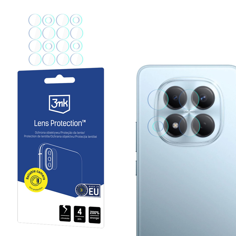 3mk Apsauginis objektyvo hibridinis fotoaparato objektyvo stiklas, skirtas Xiaomi Redmi Note 15 Pro 4G / Pro 5G / Pro+ 5G