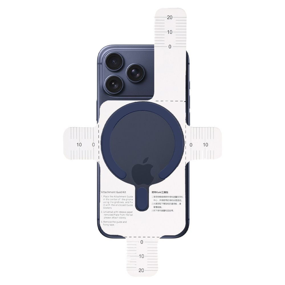 Magnetinis MagSafe žiedas Tech-Protect MMP-200, tamsiai mėlynas