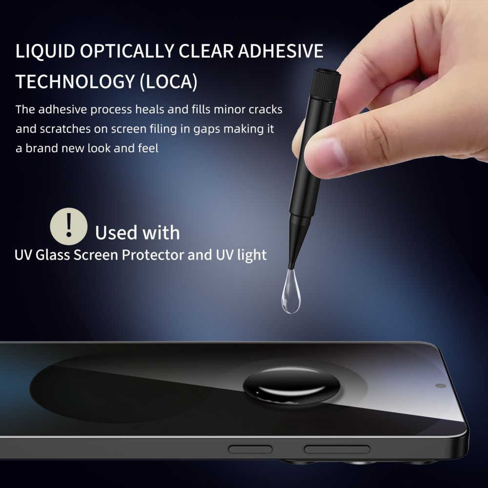 Apsauginis stiklas Tech-Protect Glass UV+ Xiaomi Redmi Note 15 Pro+ Plus 5G / Poco M8 Pro, 2 vnt., skaidrus