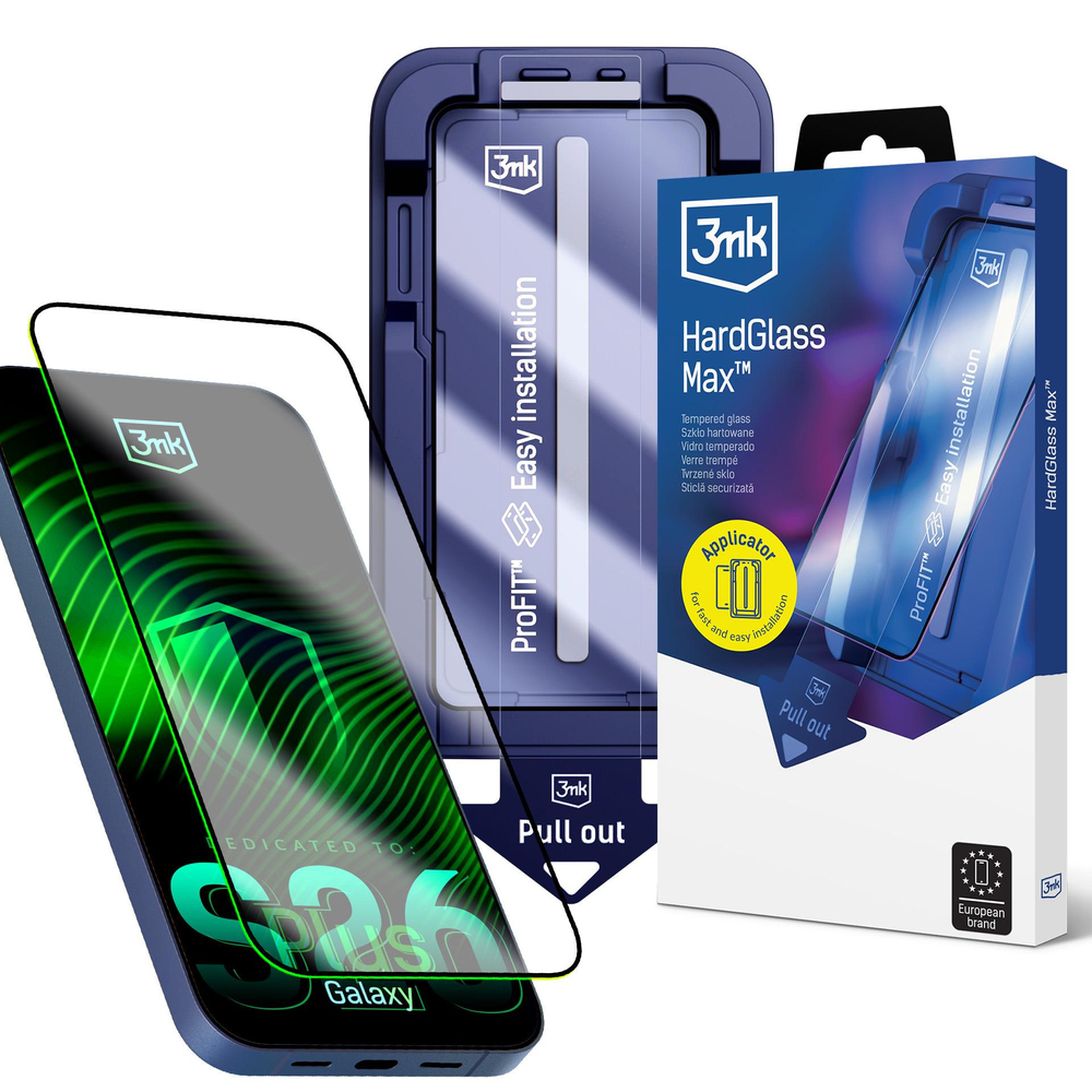 3mk HardGlass Max grūdintas stiklas, skirtas Samsung Galaxy S26+