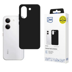 3mk Matinis dėklas, skirtas Xiaomi Poco X8 Pro - juodas