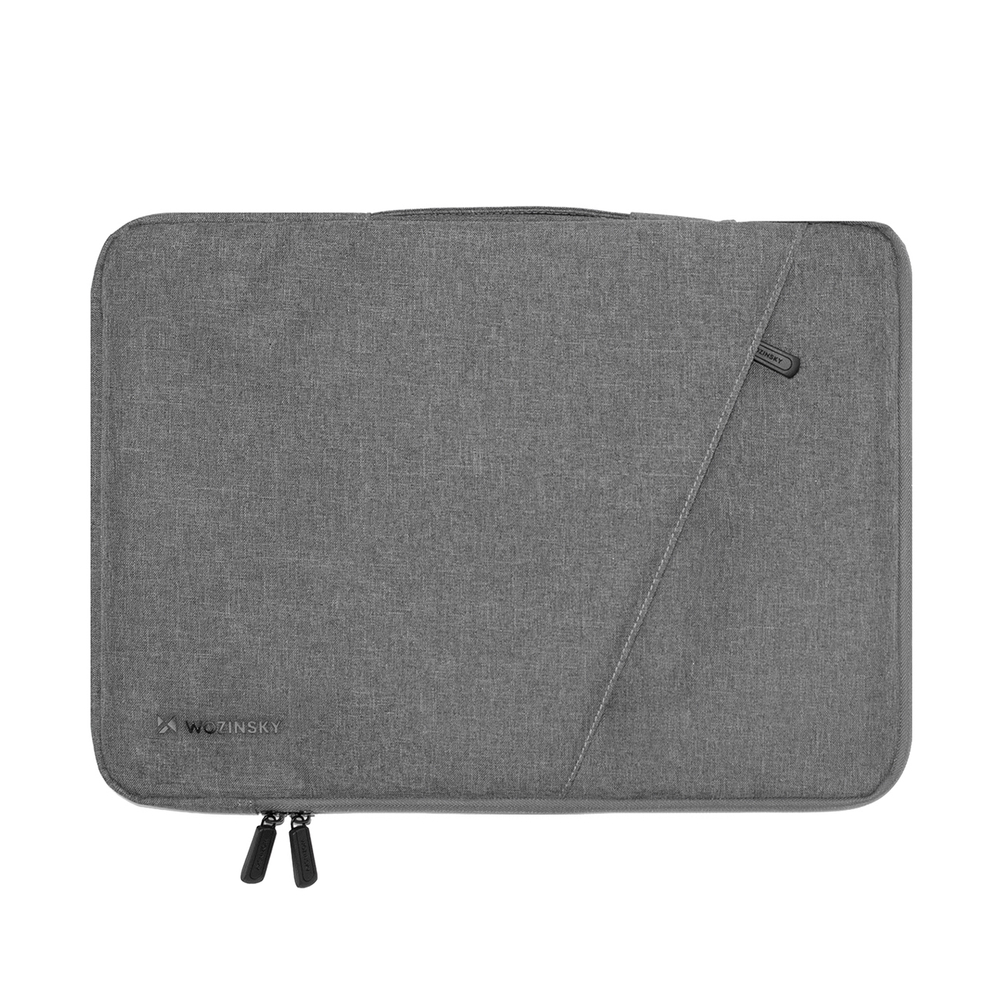 Wozinsky WTNP-15G 15.6" nešiojamojo kompiuterio krepšys su ištraukiamu rankeniu - pilka