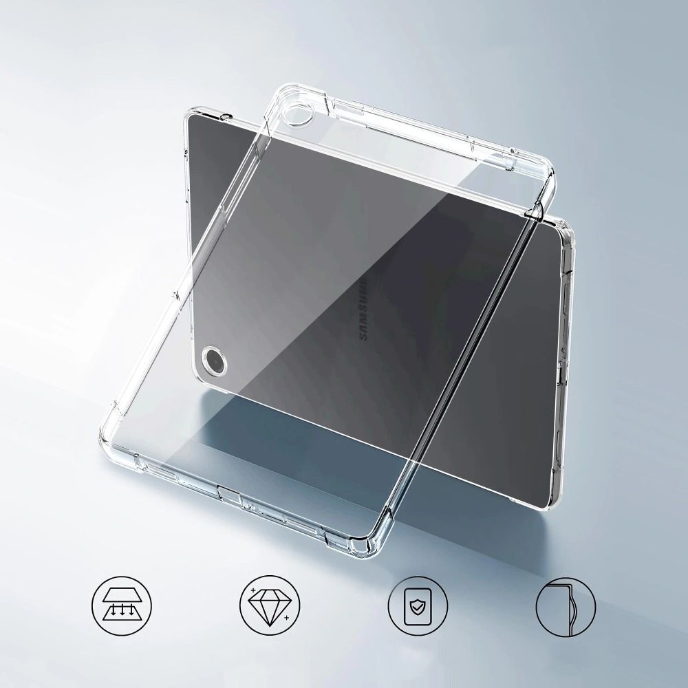 Dėklas Tech-Protect FlexAir Samsung Galaxy Tab A9 / A11 8.7, skaidrus