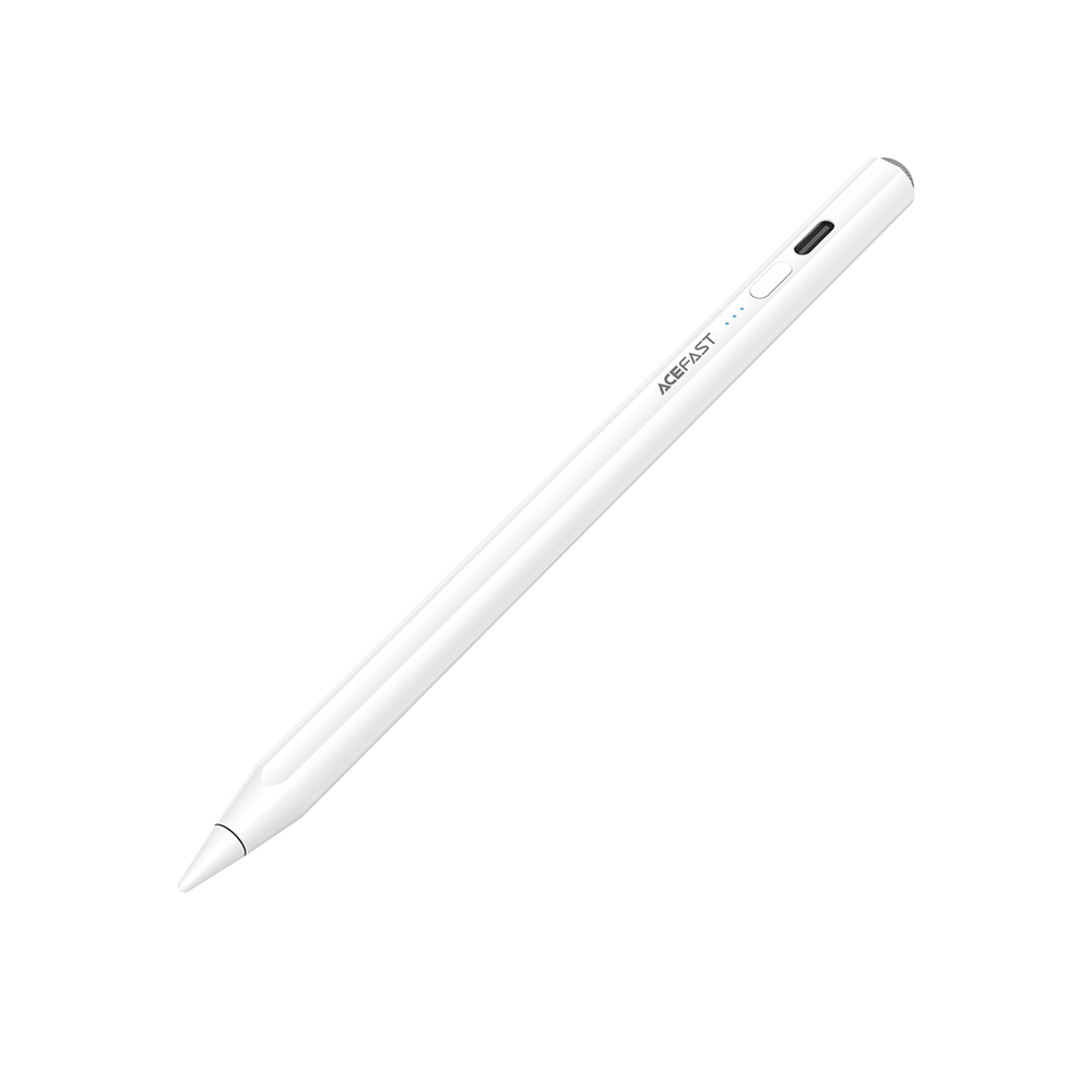 Acefast V2 talpinamasis rašiklis iPad su 2 keičiamais antgaliais - Balta