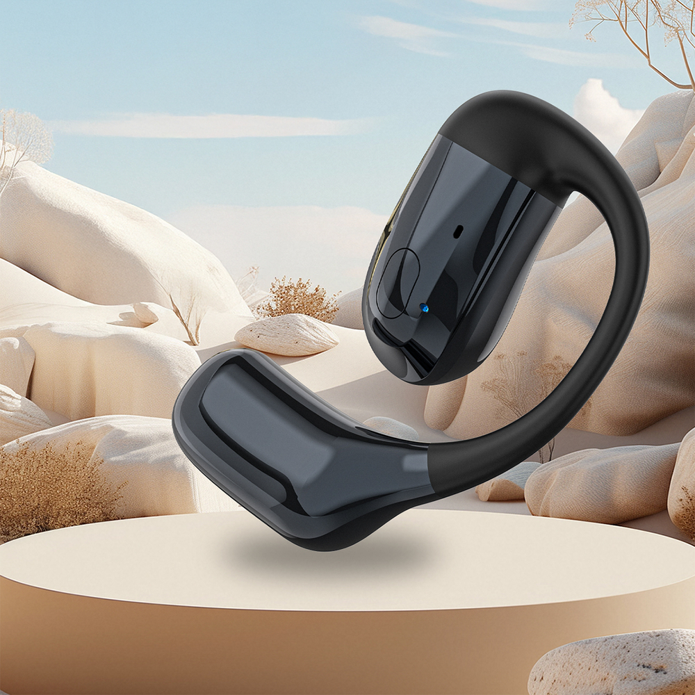 Dudao U4Pro Bluetooth ausinės, universalios abiem ausims - juodos