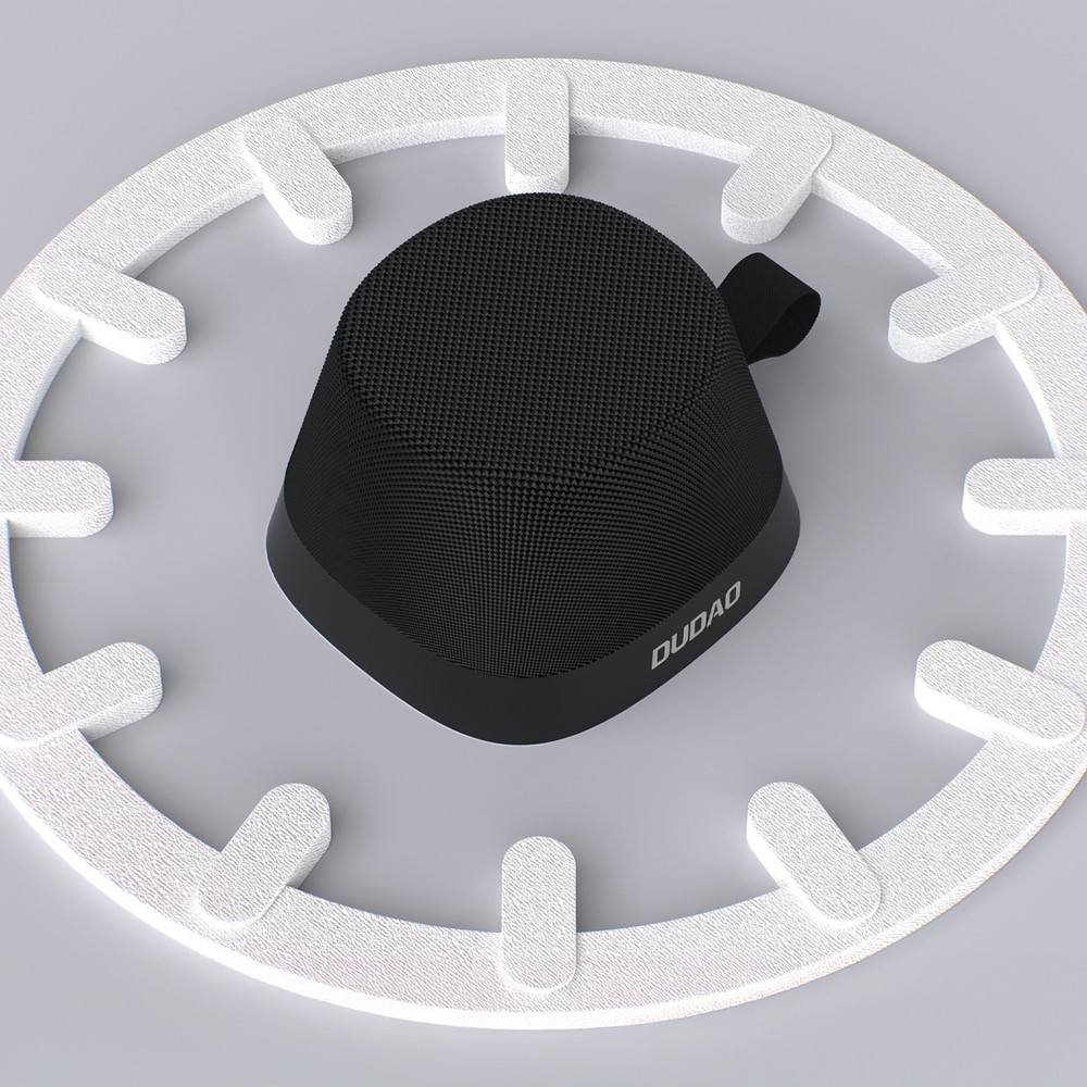 Dudao Y20 bevielė garsiakalbis su magnetine jungtimi Bluetooth 5.3 - juoda