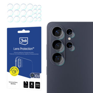3mk Hibridinis objektyvo apsauginis stiklas, skirtas fotoaparato objektyvui ant Samsung Galaxy S26 Ultra