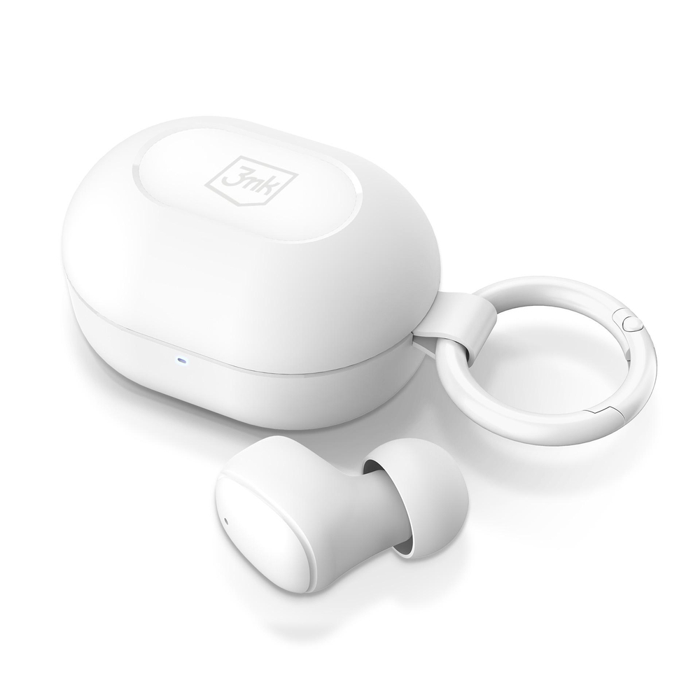 TWS 3mk FlowBuds 6.0 Bevielės ausinės - Baltos