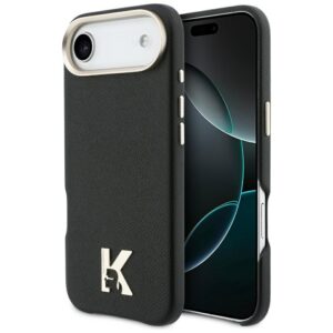 Karl Lagerfeld Karl Head logotipas MagSafe iPhone Air dėklas – juodas