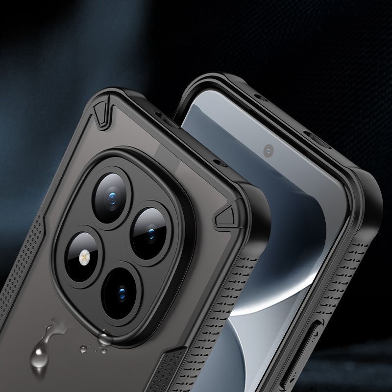 Dėklas Tech-Protect Rugged Shield MagSafe Xiaomi Poco M8 Pro / Redmi Note 15 Pro+ 5G, matinis juodas