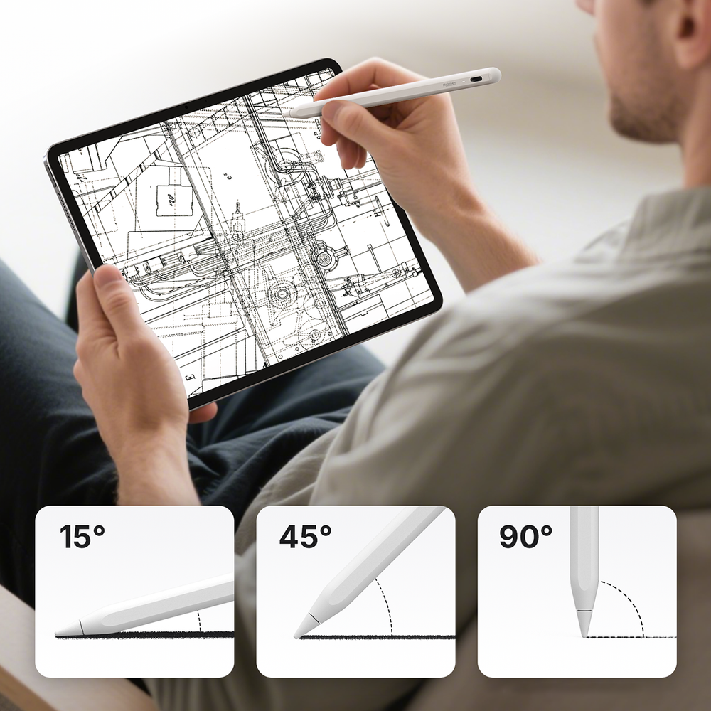 Metapen Pencil A8 iPad - baltas