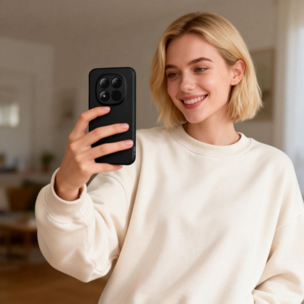 Dėklas Tech-Protect Icon Xiaomi Redmi Note 15 Pro 5G, juodas