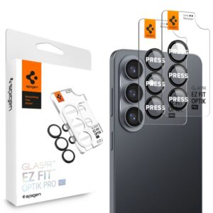 Kameros apsauginis stiklas Spigen Optik Pro HD Glas.tR EZ Fit Galaxy S26, 2 vnt., juodas