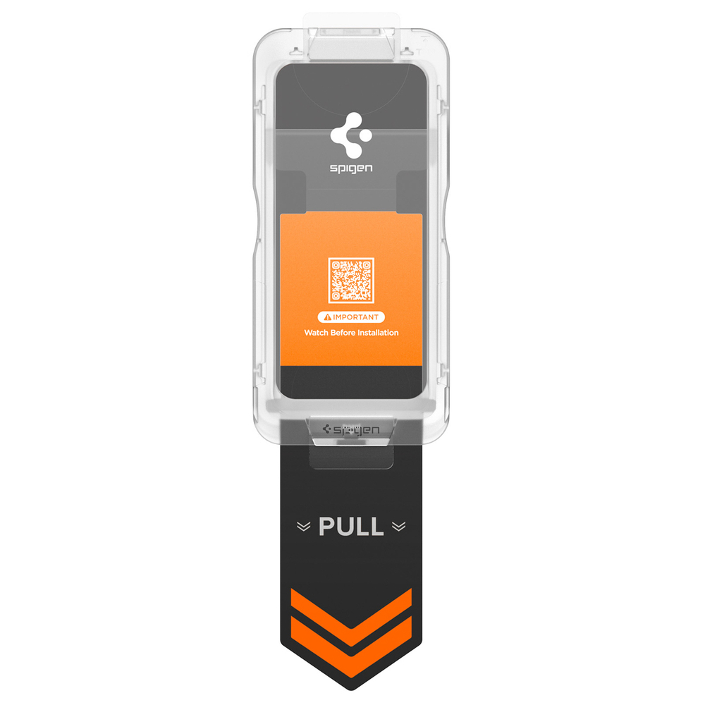 Apsauginis stiklas Spigen Glas.tR EZ Fit Pro HD Galaxy S26 su privatumo filtru, 2 vnt.